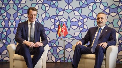 Ministerpräsident Wüst trifft den türkischen Außenminister Hakan Fidan