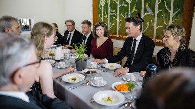 Ministerpräsident Wüst besucht die Internationale Jugendbegegnungsstätte (IJBS) in Oświęcim