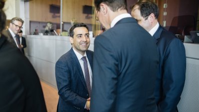Stéphane Séjourné begrüßt MP Wüst