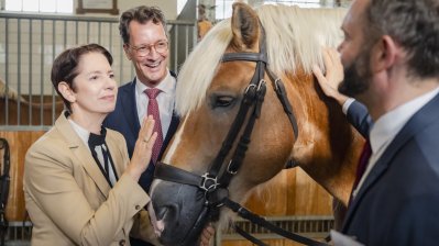 Ministerpräsident Hendrik Wüst empfängt Konsularisches Korps beim Sommerempfang in Warendorf