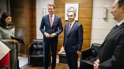Gespräch mit S.E. Mehmet Fatih Kacır, Minister für Industrie und Technologie der Republik Türkiye