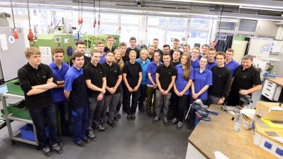 Ministerpräsidentin Hannelore Kraft beim TatKraft-Einsatz in Wuppertal