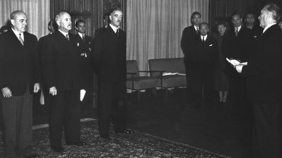 Konrad Adenauer auf dem Petersberg