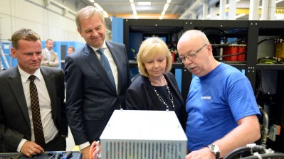 Ministerpräsidentin Kraft bei Kompressorenhersteller BOGE