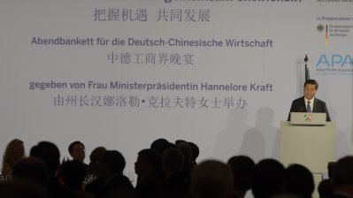 NRW-Besuch des chinesischen Staatspräsidenten Xi Jinping, 29. März 2014