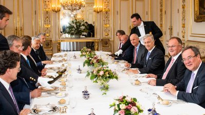 Ministerpräsident Armin Laschet nimmt am Festakt zum 60-jährigen Bestehen der Benelux-Union in Brüssel teil