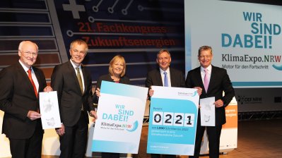 Eröffnung des Fachkongresses "Zukunftsenergien"