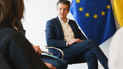 Girls & Boys Day: Schülerinnen und Schüler zu gast bei Ministerpräsident Hendrik Wüst