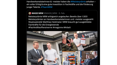 Social Media Posts aus der Woche vom 5. bis 11. Februar 2024