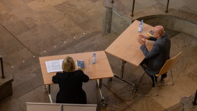 Auftaktveranstaltung der Lesereihe „Gegen das Vergessen"