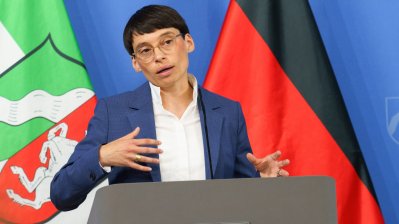 Kabinettpressekonferenz mit Ministerin Josefine Paul zur Stabilisierung der Kita-Landschaft