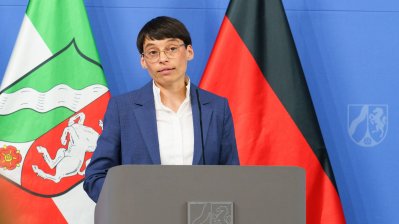 Kabinettpressekonferenz mit Ministerin Josefine Paul zur Stabilisierung der Kita-Landschaft