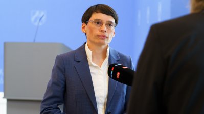Kabinettpressekonferenz mit Ministerin Josefine Paul zur Stabilisierung der Kita-Landschaft
