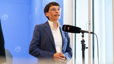 Kabinettpressekonferenz mit Ministerin Josefine Paul zur Stabilisierung der Kita-Landschaft