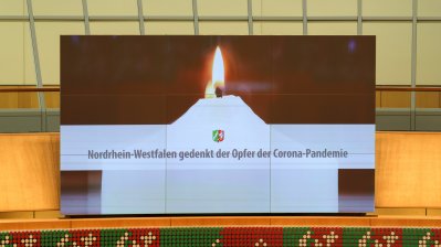Gedenkstunde des Landes Nordrhein-Westfalen für die Opfer der Corona-Pandemie im Zeichen der Hoffnung und des Dankes