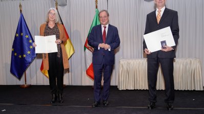 Vergabe der Rettungsmedaille des Landes Nordrhein-Westfalens