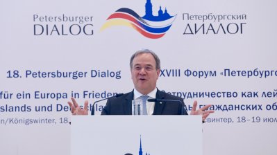 Ministerpräsident Laschet empfängt deutschen und russischen Außenminister