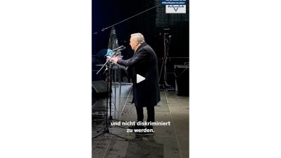 Nie wieder ist jetzt! - Rede von Roland Kaiser