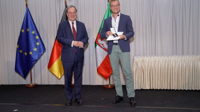 Vergabe der Rettungsmedaille des Landes Nordrhein-Westfalens
