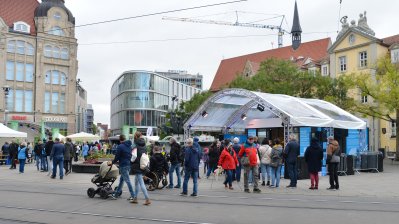 Ministerpräsident Hendrik Wüst nimmt an den Feierlichkeiten zum Tag der Deutschen Einheit in Erfurt teil