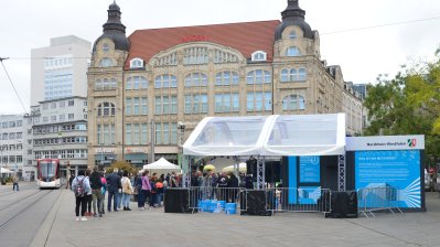 Ministerpräsident Hendrik Wüst nimmt an den Feierlichkeiten zum Tag der Deutschen Einheit in Erfurt teil