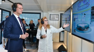 Ministerpräsident Hendrik Wüst nimmt an den Feierlichkeiten zum Tag der Deutschen Einheit in Erfurt teil