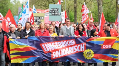1. Mai Kundgebung des DGB NRW, Duisburg