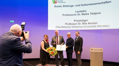 Landespreis „Sportwissenschaft Nordrhein-Westfalen 2022“ an drei Preisträger verliehen