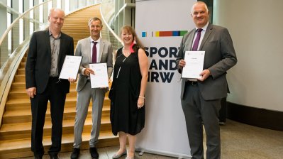 Landespreis „Sportwissenschaft Nordrhein-Westfalen 2022“ an drei Preisträger verliehen