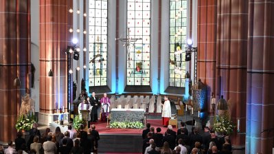 Nordrhein-Westfalen gedenkt am ersten Jahrestag der Hochwasserkatastrophe der Opfer