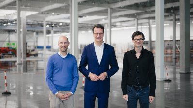 Chipfabrik von Black Semiconductor in Aachen startet mit Ministerpräsident Wüst neue Bauphase