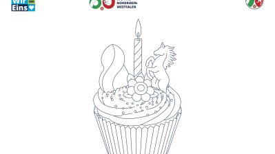 Postkarte zum Landesgeburtstag