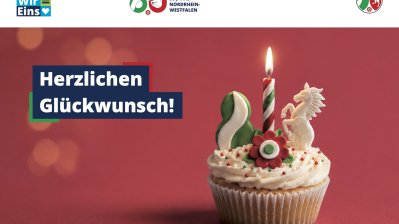Postkarte zum Landesgeburtstag