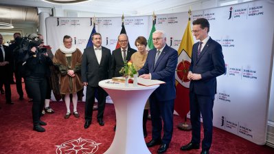 900 Jahre Lippe und 50 Jahre Kreis Lippe – Nordrhein-Westfalen feiert mit großem Festakt in Detmold