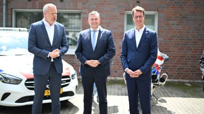 Grenzüberschreitende Polizeiarbeit in Kaldenkirchen