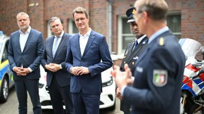 Grenzüberschreitende Polizeiarbeit in Kaldenkirchen