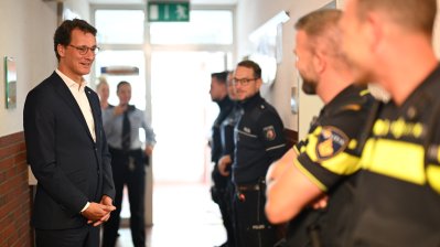 Grenzüberschreitende Polizeiarbeit in Kaldenkirchen