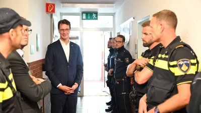 Grenzüberschreitende Polizeiarbeit in Kaldenkirchen