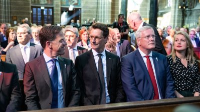 Ministerpräsident Hendrik Wüst nimmt an Feierlichkeiten zum niederländischen Befreiungstag teil