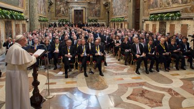 Verleihung des Karlspreises an S.H. Papst Franziskus