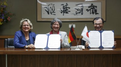 Wissenschaftsministerin Svenja Schulze in Japan