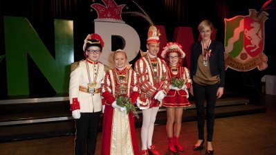 Empfang der Kindertollitäten 2016 - Kinderprinzenpaar Duisburg