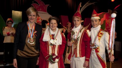 Empfang der Kindertollitäten 2016 - Kinderprinzenpaar Mülheim