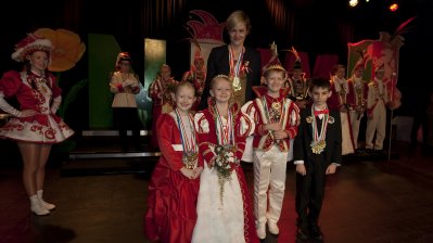 Empfang der Kindertollitäten 2016 - Kinderprinzenpaar Hamm