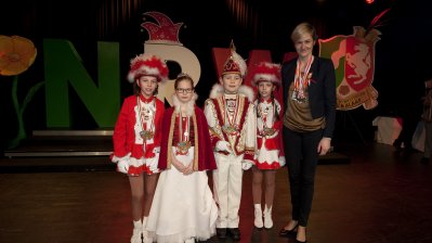 Empfang der Kindertollitäten 2016 - Kinderprinzenpaar Rheda-Wiedenbrück