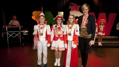 Empfang der Kindertollitäten 2016 - Kinderprinzenpaar Südlohn