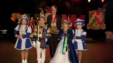 Empfang der Kindertollitäten 2016 - Kinderprinzenpaar Hagen