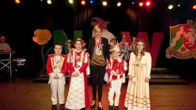 Empfang der Kindertollitäten 2016 - Kinderprinzenpaar Rath-Anhoven