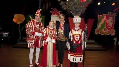 Empfang der Kindertollitäten 2016 - Kinderprinzenpaar Köln