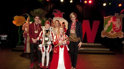 Empfang der Kindertollitäten 2016 - Kinderprinzenpaar Erftstadt